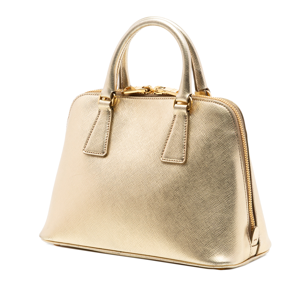Pre-Loved Prada Small Saffiano Lux Promenade Satchel - Picture 2 of 7